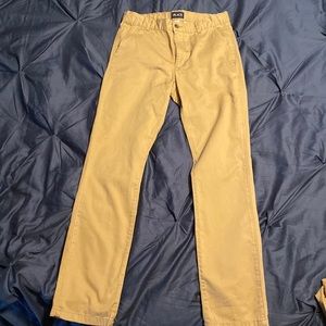 Boy’s khaki pants tapered leg